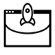 Mendon Group digital services icon representing web design and development.